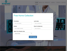 Tablet Screenshot of krsnaadiagnostics.com